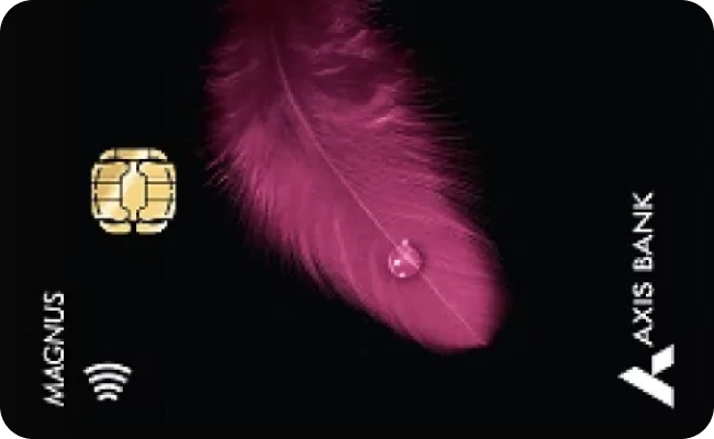 Axis Bank Magnus Credit Card credit card image showing card design and features