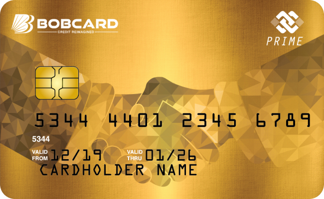 Bank of Baroda Secured Credit Card credit card image showing card design and features