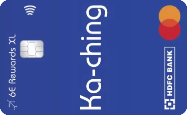 HDFC IndiGo Credit Card credit card image showing card design and features