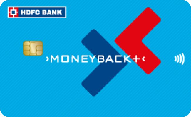 HDFC MoneyBack+ RuPay Credit Card credit card image showing card design and features