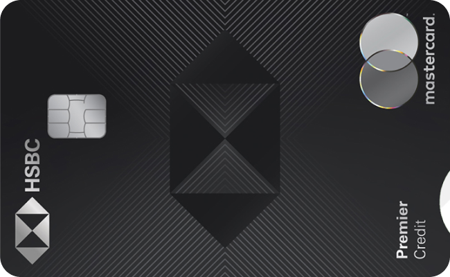 HSBC Premier Credit Card credit card image showing card design and features
