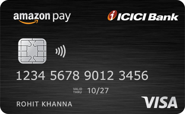 ICICI Amazon Pay Credit Card credit card image showing card design and features