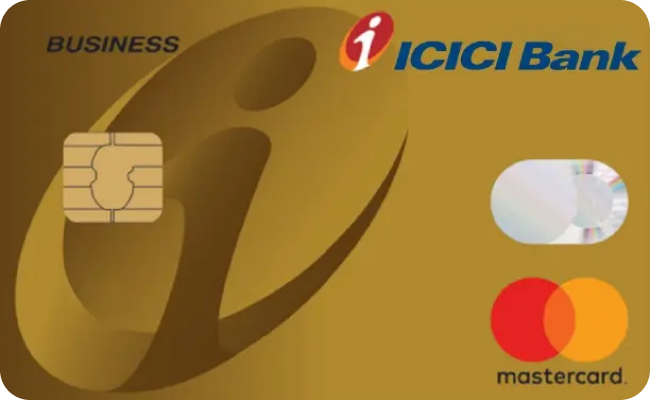 ICICI Gold Credit Card credit card image showing card design and features