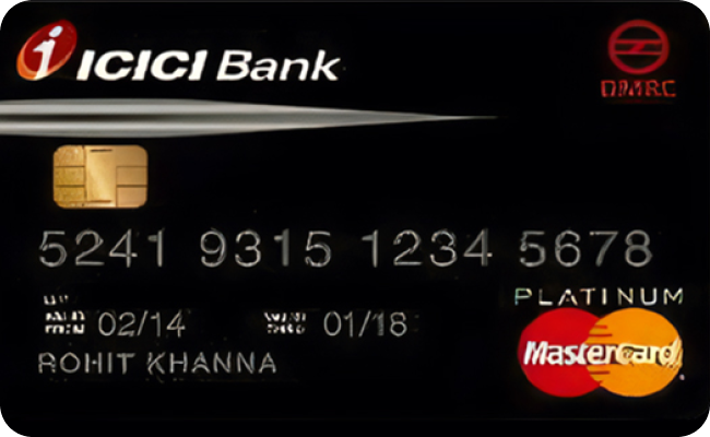 ICICI Unifare Credit Card credit card image showing card design and features
