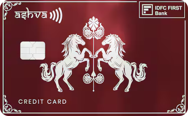 IDFC FIRST Ashva Credit Card credit card image showing card design and features