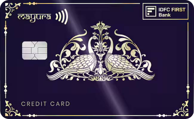 IDFC FIRST Mayura Credit Card credit card image showing card design and features
