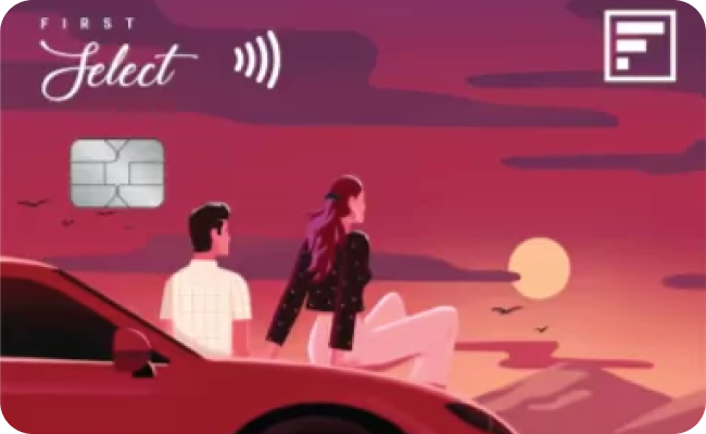 IDFC FIRST Select Credit Card credit card image showing card design and features