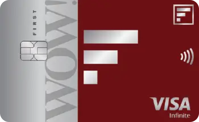 IDFC FIRST WOW Credit Card credit card image showing card design and features