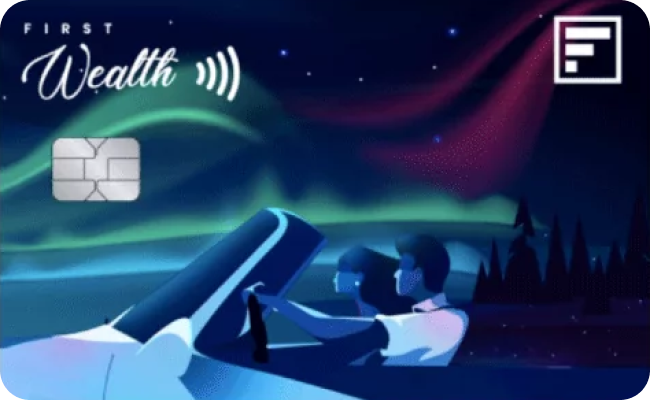 IDFC FIRST Wealth Credit Card credit card image showing card design and features