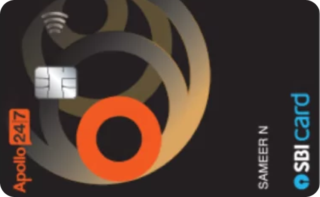 SBI Apollo Credit Card credit card image showing card design and features