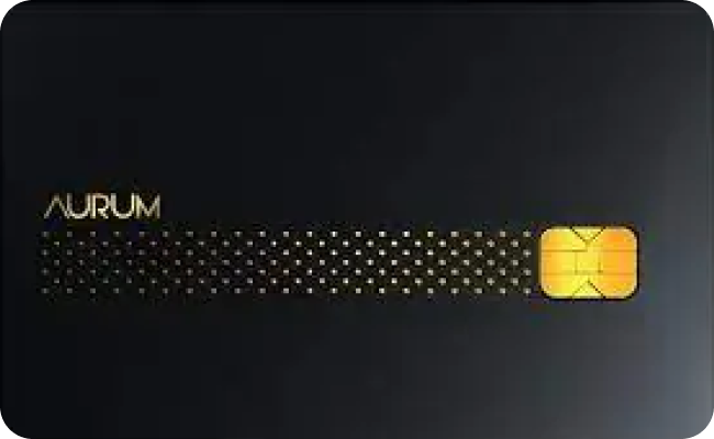 SBI Aurum Credit Card credit card image showing card design and features