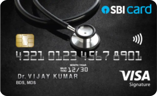 SBI Doctor's Credit Card credit card image showing card design and features