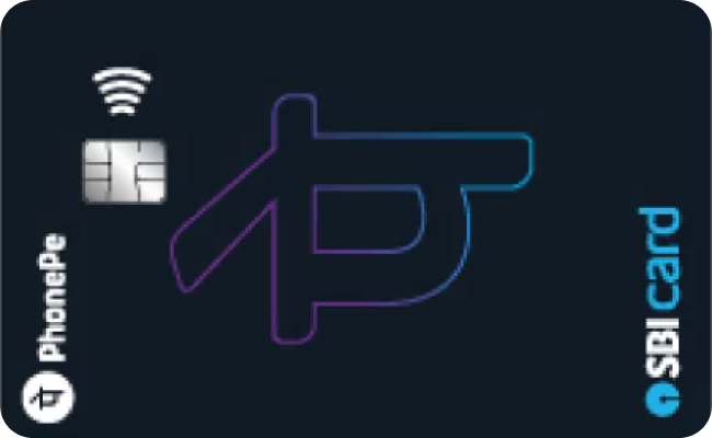 SBI PhonePe SELECT BLACK credit card image showing card design and features