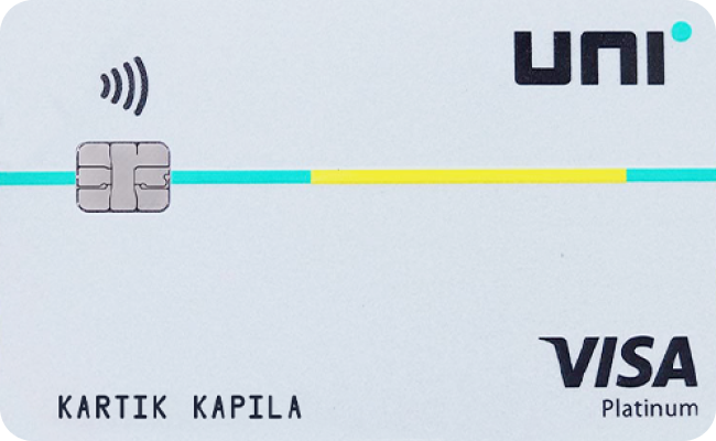 Uni Credit Card credit card image showing card design and features